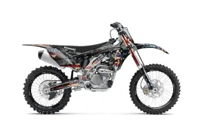 Kawasaki KX250F Dirt Bike Graphic Kit - 2017-2018 WW2