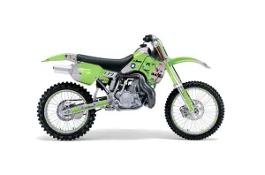 Kawasaki KX500 Dirt Bike Graphic Kit - 1988-2004 T Bomber Green