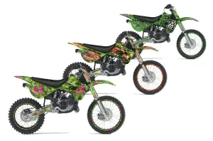 Kawasaki KX80 Dirt Bike Custom Graphic Kit - 1995-1997