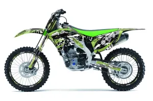 Kawasaki KXF250 Dirt Bike Graphic Kit - 2013-2016 Expo Green