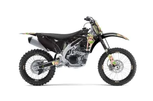 Kawasaki KXF450 Dirt Bike Graphic Kit - 2012-2015 Mandy Green