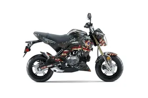Kawasaki Z125 Pro Dirt Bike Graphic Kit - 2017-2024 WW2
