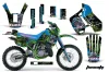 Kawasaki KDX200 Dirt Bike Custom Graphic Kit - 1989-1994