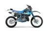 Kawasaki KDX200 Dirt Bike Graphic Kit - 1989-1994 Carbon X Blue