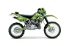 Kawasaki KDX200 Dirt Bike Graphic Kit - 1995-2006 Bone Collector Green