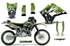 Kawasaki KDX220 Dirt Bike Custom Graphic Kit - 1997-2005