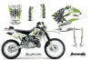Kawasaki KDX220 Dirt Bike Graphic Kit - 1997-2005 Toxicity Green