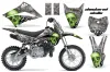 Kawasaki KLX110 Dirt Bike Custom Graphic Kit - 2010-2025