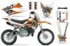 Kawasaki KLX110 Dirt Bike Custom Graphic Kit - 2010-2025