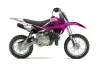 Kawasaki KLX110 Dirt Bike Graphic Kit - 2010-2025 Carbon X Pink