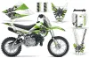 Kawasaki KLX110 Dirt Bike Graphic Kit - 2010-2025 Toxicity Green