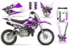 Kawasaki KLX110L Dirt Bike Graphic Kit - 2010-2025 Toxicity Purple