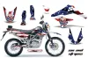 Kawasaki KLX125 D Tracker Dirt Bike Custom Graphic Kit - 2010-2016