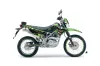Kawasaki KLX125 D Tracker Dirt Bike Graphic Kit - 2010-2016 Mad Hatter Green