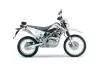 Kawasaki KLX125 D Tracker Dirt Bike Graphic Kit - 2010-2016 Silver Star - Reloaded Black