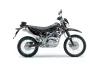 Kawasaki KLX125 D Tracker Dirt Bike Graphic Kit - 2010-2016 Silver Star - Reloaded White