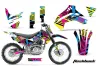Kawasaki KLX140 Dirt Bike Graphic Kit - 2008-2019 Flashback