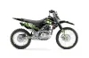 Kawasaki KLX140 Dirt Bike Graphic Kit - 2008-2019 Mad Hatter Green