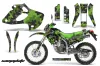 Kawasaki KLX250 Dirt Bike Custom Graphic Kit - 1998-2003