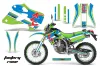Kawasaki KLX250 Dirt Bike Custom Graphic Kit - 1998-2003