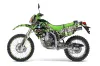 Kawasaki KLX250 Dirt Bike Graphic Kit - 1998-2003 Mad Hatter Green