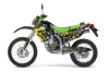 Kawasaki KLX250 Dirt Bike Graphic Kit - 1998-2003 Motorhead Green