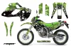 Kawasaki KLX250 Dirt Bike Graphic Kit - 1998-2003 Reaper Green
