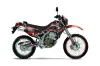 Kawasaki KLX250 Dirt Bike Graphic Kit - 2004-2007 Mad Hatter Red