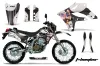 Kawasaki KLX250 Dirt Bike Graphic Kit - 2004-2007 T Bomber Black