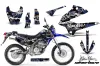 Kawasaki KLX250 Enduro Dirt Bike Custom Graphic Kit - 2008-2018