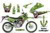 Kawasaki KLX250 Enduro Dirt Bike Custom Graphic Kit - 2008-2018