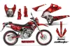 Kawasaki KLX250 Enduro Dirt Bike Custom Graphic Kit - 2008-2018