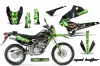 Kawasaki KLX250 Enduro Dirt Bike Custom Graphic Kit - 2008-2018