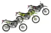 Kawasaki KLX250 Enduro Dirt Bike Custom Graphic Kit - 2008-2018