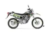 Kawasaki KLX250 Enduro Dirt Bike Graphic Kit - 2008-2018 Mad Hatter White