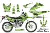 Kawasaki KLX250 Enduro Dirt Bike Graphic Kit - 2008-2018 Silver Star - Silverhaze Green