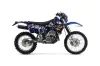 Kawasaki KLX400 Dirt Bike Graphic Kit - 2000-2016 Mad Hatter Blue