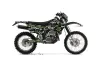 Kawasaki KLX400 Dirt Bike Graphic Kit - 2000-2016 Silver Star - Silverhaze Green