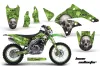 Kawasaki KLX450 Enduro Dirt Bike Graphic Kit - 2008-2022 Bone Collector Green