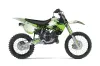 Kawasaki KX100 Dirt Bike Graphic Kit - 1995-1997 Carbon X Green