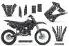Kawasaki KX100 Dirt Bike Graphic Kit - 2001-2013 Digicamo Black