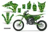 Kawasaki KX100 Dirt Bike Graphic Kit - 2014-2021 Digicamo Green
