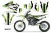 Kawasaki KX100 Dirt Bike Graphic Kit - 2014-2021 Infinity Green