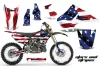 Kawasaki KX125 Dirt Bike Custom Graphic Kit - 2003-2016