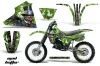 Kawasaki KX125 Dirt Bike Graphic Kit - 1983-1985 Mad Hatter Green