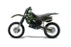 Kawasaki KX125 Dirt Bike Graphic Kit - 1983-1985 Reaper Black