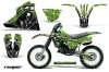 Kawasaki KX125 Dirt Bike Graphic Kit - 1983-1985 Reaper Green