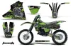 Kawasaki KX125 Dirt Bike Graphic Kit - 1983-1985 Toxicity Green