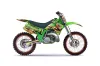 Kawasaki KX125 Dirt Bike Graphic Kit - 1992-1993 Firestorm Green