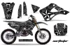Kawasaki KX125 Dirt Bike Graphic Kit - 1999-2002 NorthStar Black